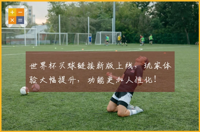 世界杯买球链接新版上线，玩家体验大幅提升，功能更加人性化！